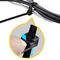 De multi Gekleurde Commerciële Elektrische Kabelbanden, doorstaan Bestand Nylon Draadbanden leverancier